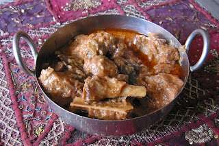 Nalli Gosht, traditional Indian lamb curry on the bone