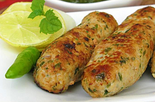 Indian Chicken Reshmi Kebabs