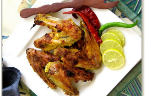 Indian Style Chicken Wings