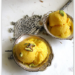 Mango Peach Ice Cream, low fat & eggless