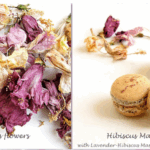 Hibiscus Macarons
