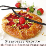 Strawberry Galette with Vanilla Scented Frangipane