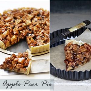 Apple Pear Open Pie … come mingle with ‘Fruit in Baking’ main