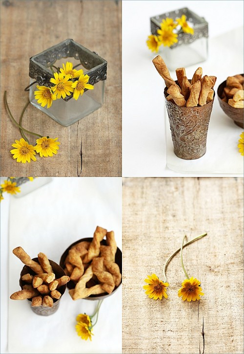 Cheddar Rosemary Cheese Straws