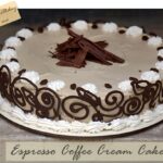 Espresso Coffee Cream Cake