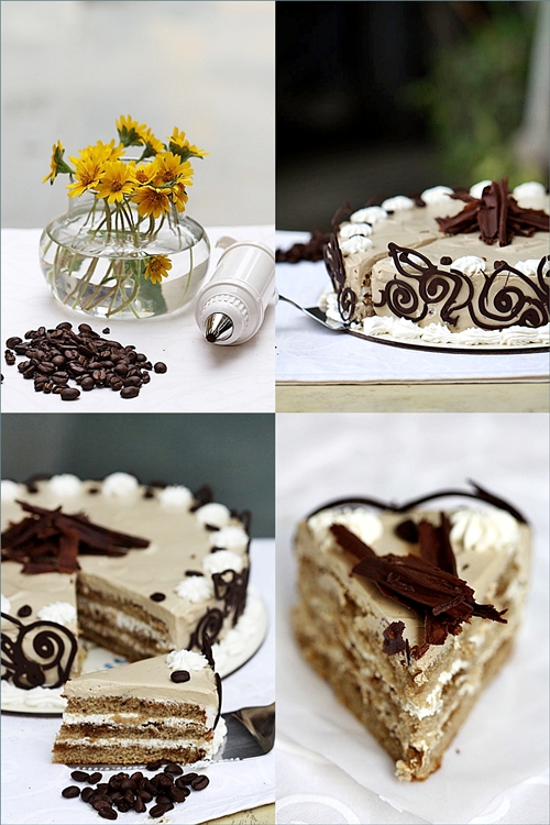 Espresso Coffee Cream Cake