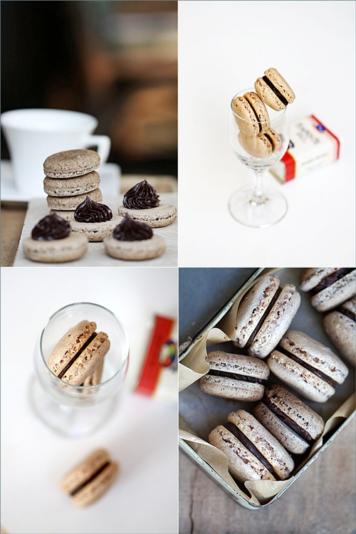 Fall Macarons - Coffee & Pumpkin Pie Spice 