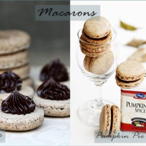 Fall Macarons - Coffee & Pumpkin Pie Spice