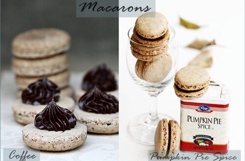 Fall Macarons - Coffee & Pumpkin Pie Spice