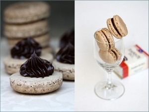 Fall Macarons - Coffee & Pumpkin Pie Spice