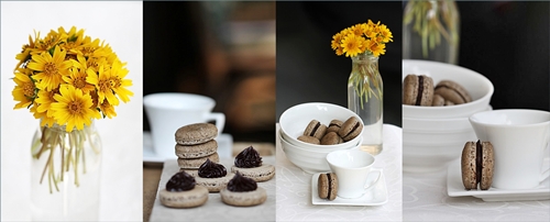 Fall Macarons - Coffee & Pumpkin Pie Spice