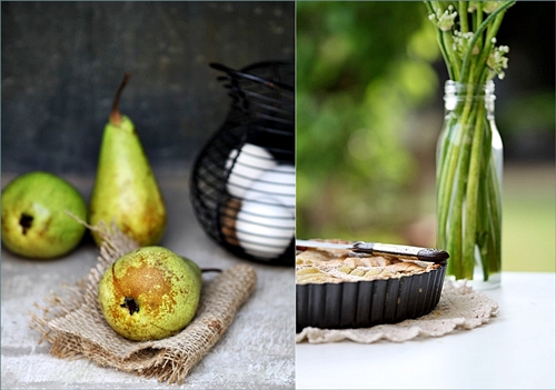 Pear, Vanilla and Almond Frangipane Tart