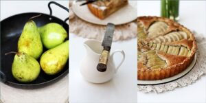 Pear, Vanilla and Almond Frangipane Tart