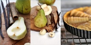 Pear, Vanilla and Almond Frangipane Tart 