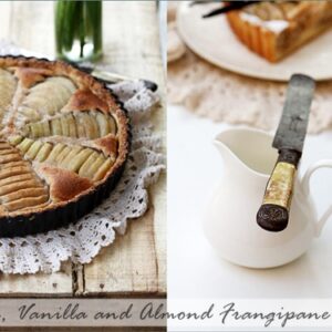 Baking | Dorie Greenspans PEAR VANILLA & ALMOND FRANGIPANE TART ... Thanksgiving Pear, Vanilla and Almond Frangipane Tart