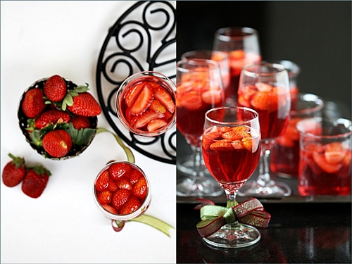 Strawberry Vanilla Macaron Trifle