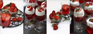 Strawberry Vanilla Macaron Trifle