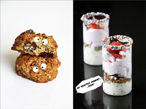 Cookies & Cream Strawberry Sundae