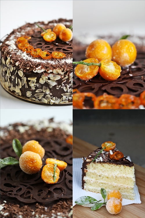 Chocolate Orange Almond Gateau