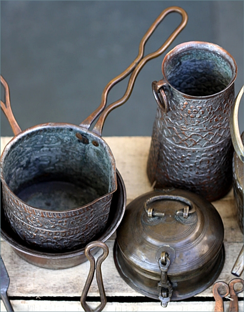 Vintage Indian Pots & Pans - my collection