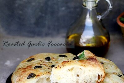 Baking | Roasted Garlic Foccacia ... & a salute to the 'Fukushima 50'! 12 Roasted Garlic Foccacia