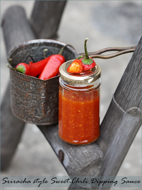 Sriracha style Sweet-Chili Dipping Sauce