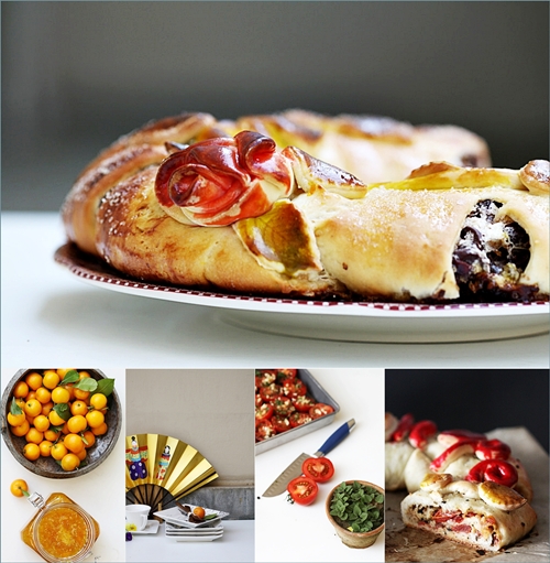 Yeasted Meringue Coffee Cake -sweet & savoury