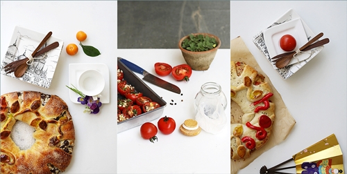 Yeasted Meringue Coffee Cake -sweet & savoury