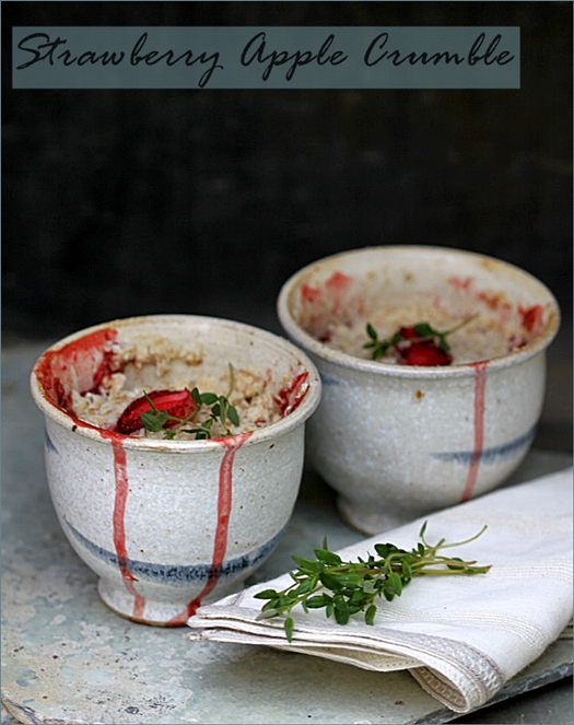 Strawberry Apple Crumble 