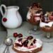 Bittersweet Chocolate Marquise with Crème Chantilly & Balsamic Cherry Sauce