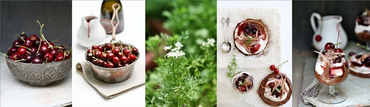 Bittersweet Chocolate Marquise with Crème Chantilly & Balsamic Cherry Sauce