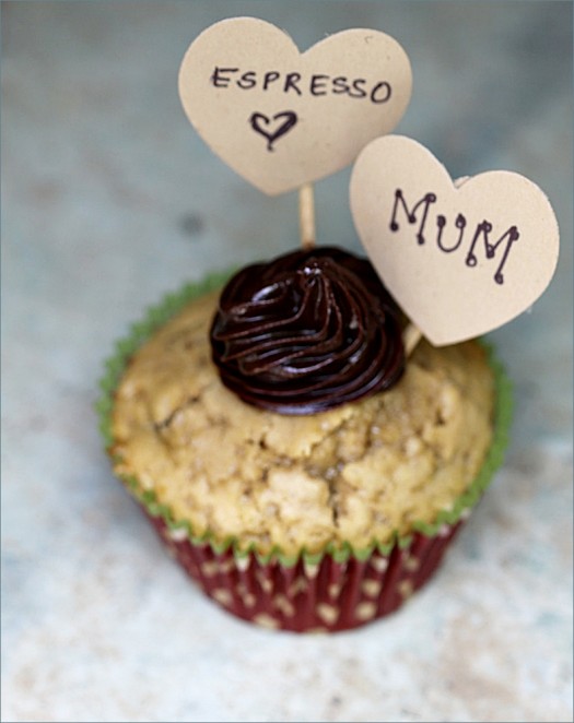 Espresso Chocolate-chip Cupcakes