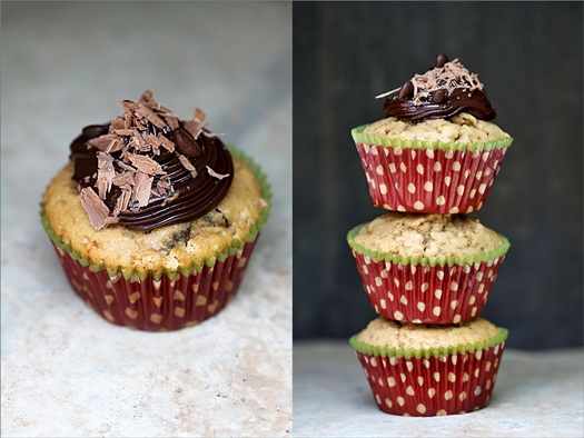 Espresso Chooclate-chip Cupcakes