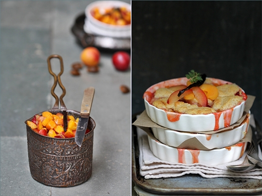 Apricot & Plum Cobbler