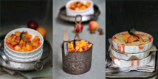 Apricot & Plum Cobbler 