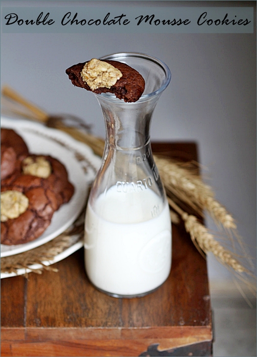 Double Chocolate Mousse Cookies
