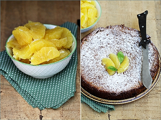Orange Almond Olive Oil Cake