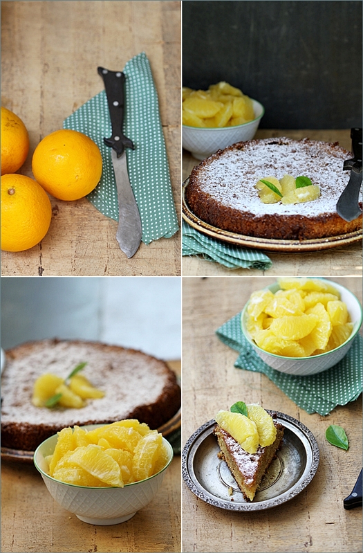 Orange Almond Olive Oil Cake