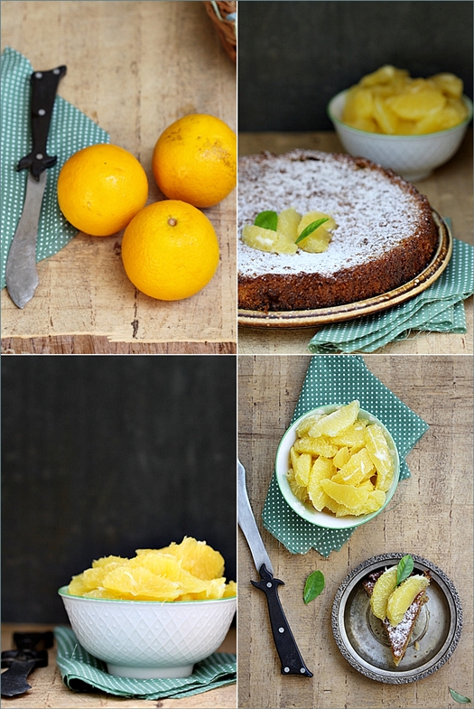 Orange Almond Olive Oil Cake