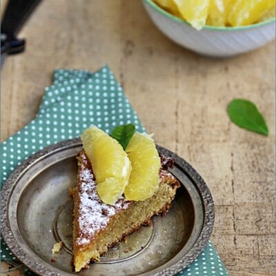 Orange Almond Olive Oil Cake ... an Anna Olson adaptation Orange Almond Olive Oil Cake