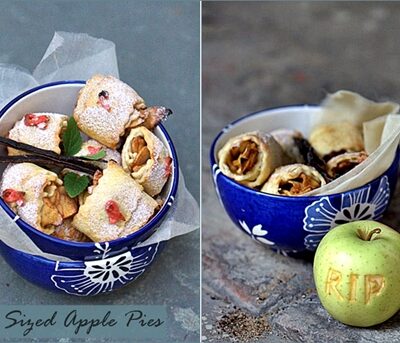 A is for Apple - Bite Sized Apple Pies Bite Size Apple Pies