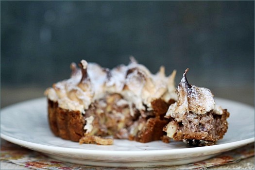 Apple Brown Sugar Meringue Pie 