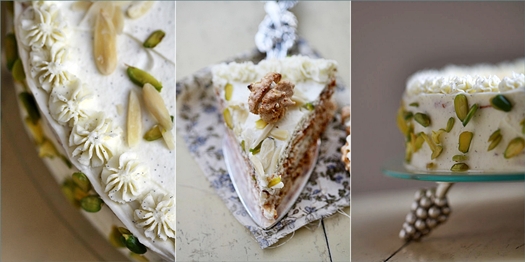 Sans Rival Cake {Pistachio & Almonds} 