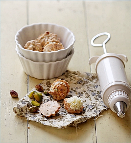 Sans Rival Cake {Pistachio & Almonds} 