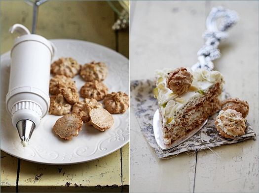 Sans Rival Cake {Pistachio & Almonds}