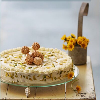 Sans Rival Cake {Pistachio & Almonds}