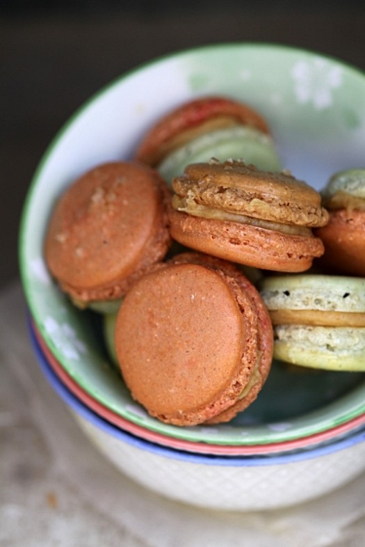 Lebkuchen and Garam Masala Macarons 
