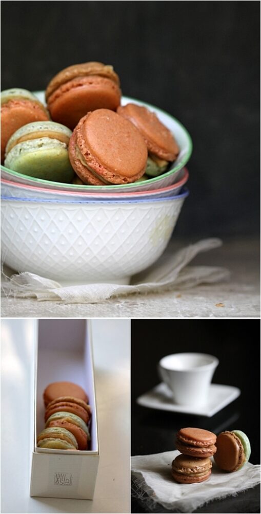 Lebkuchen and Garam Masala Macarons 