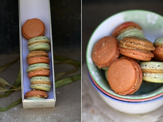 Lebkuchen and Garam Masala Macarons 