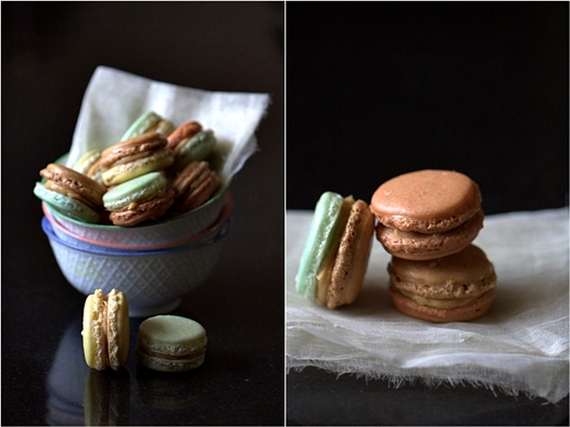 Lebkuchen and Garam Masala Macarons 